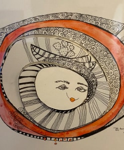 "CASI SONROJADA"