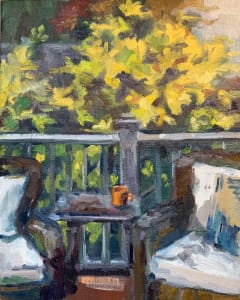 Seat on the Porch