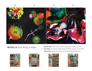 Space Floes - 2026 Bethesda Signal Box Public Art Proposal, 2 of 4