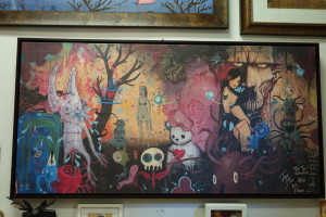 '07 Baby Tattooville Art Jam Print
