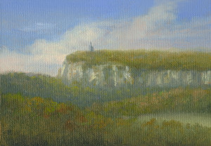 View of Mohonk Tower -miniature
