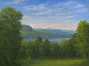 Summer day, Vanderbilt View from the Mansion