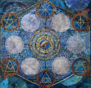 Language Palimpsest: Metatron's Cube