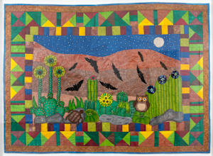 Arizona Cactus Garden #2 Nighttime