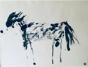 Untitled Stamp w/ Horse 3