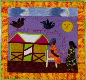 A Leaky Roof May Fool the Sun But It Cannot Fool the Rain - Kay koule twonpe solèy men li pa ka twonpe lapli