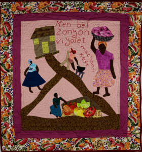 My Beautiful Purple Onions - Men Bèl Zonyon Viyolèt