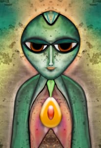 Alien Avatar of Anger