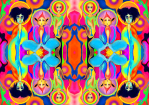 Seers Oasis Tapestry