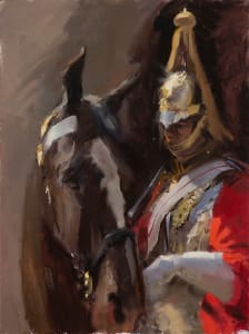 Horse and Guard Study