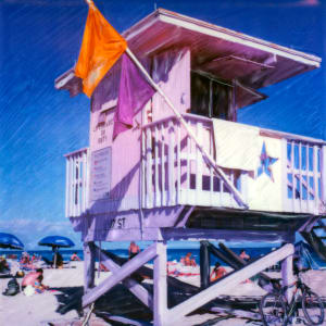 Star Lifeguard Stand