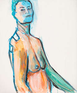 Self portrait with frozen shoulder