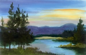 Evening on the Lake