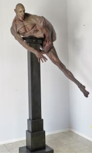 "George" - life-size sculpture looking for new home - make offer!