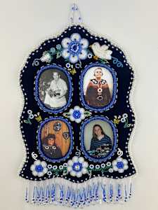 Beaded Photo Frame