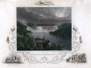 A Distant View of the Falls of Niagara