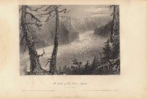 The Banks of the River Niagara (below the falls)