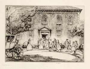 Washington at Pohick Church