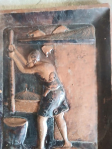 WOMAN WORKING