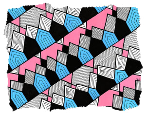 "Pattern Study 26" Drawing 14x11