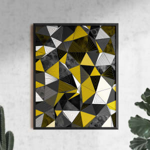 "Conscious Growth 070" Medium One-of-a-Kind Print