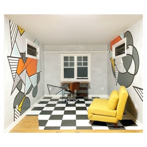 Hazy Hideaway Interior Mural