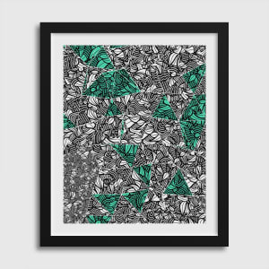 "CONSCIOUS GROWTH 008" Medium One-of-a-Kind Print