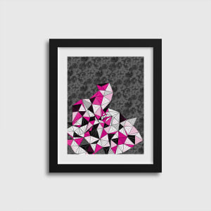 "CONSCIOUS GROWTH 021" Small One-of-a-Kind Print