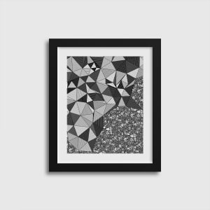 "CONSCIOUS GROWTH 023" Small One-of-a-Kind Print