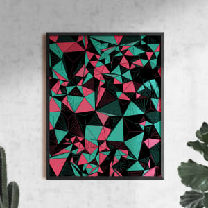 "Conscious Growth 088" Small One-of-a-Kind Print