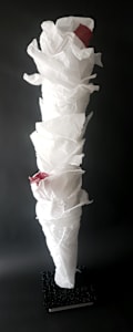 Lily White Leaning Tower