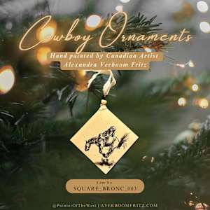 Cowboy Ornament