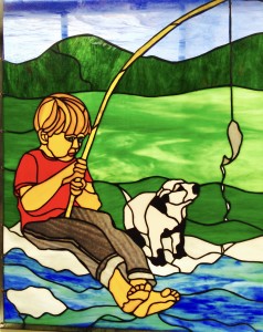 Boy Fishing