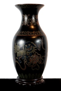 Antique Chinese Vase - Longevity, Good Luck, Happiness