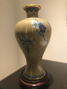 Antique Chinese Cloisonne Vase