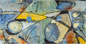 Canola Fields Diptych