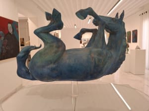 Horse on Its Back