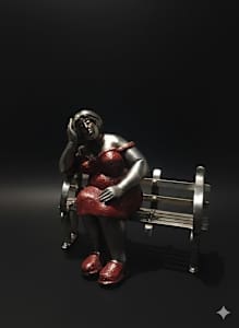 Woman on Bench