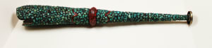 Horn, inlaid stones