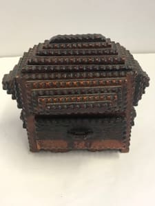 The Oklahoma Preacher Man and the Cheerokee Dancer Portrait Box