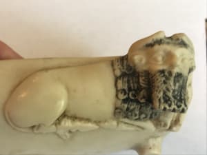 Bearded Bull-Man on Pouring Vessel