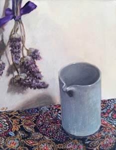 Drying the Lavender