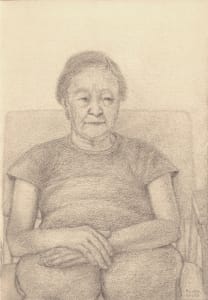 Portrait of my mother