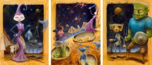 Battle For Oz - Triptych