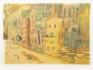 Edge of the Square in the Evening