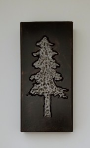 fir tree light box ~ 8" (FT23) [2019]