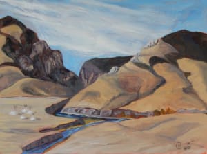 Shoshone Canyon  by Wilson Crawford