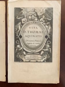 Vita d. Thomae Aquinatis
