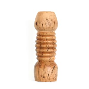 Large Wooden Candlestick