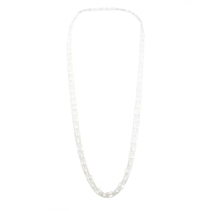 Silver Mesh Plus Necklace